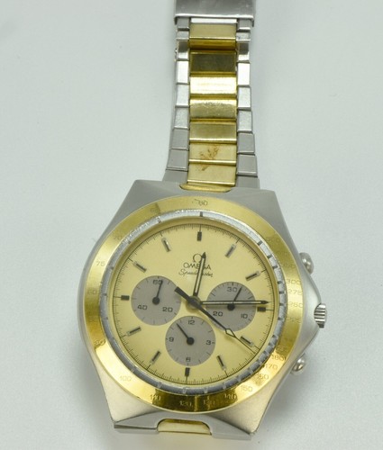 1983 Omega Speedmaster Teutonic 2-tone 145.0040 Watch Cal.861 German 