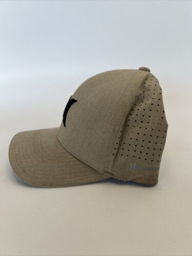 Sombrero gorra para hombre Hurley Phantom Resist Flexfit H 2O -Dri - beige con logotipo negro - Imagen 2 de 10