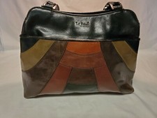 Genuine Italian Leather Handbag with Classic ...
