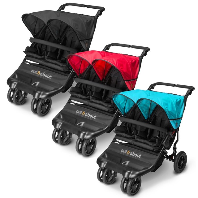 out n about double storage basket