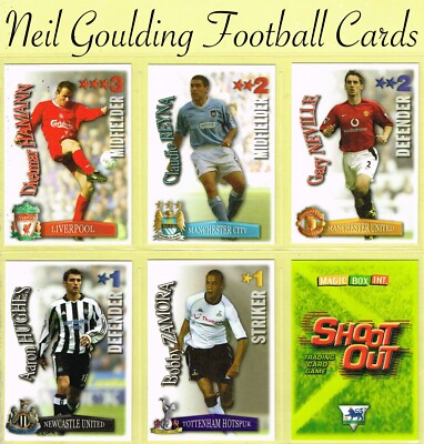 Magic Box Premier League   SHOOT OUT 2003-04   Fußball Karten (Leicester-Wölfe)