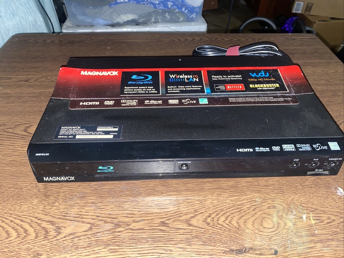 Magnavox MBP5130/F7 Blu-Ray/DVD Player | eBay