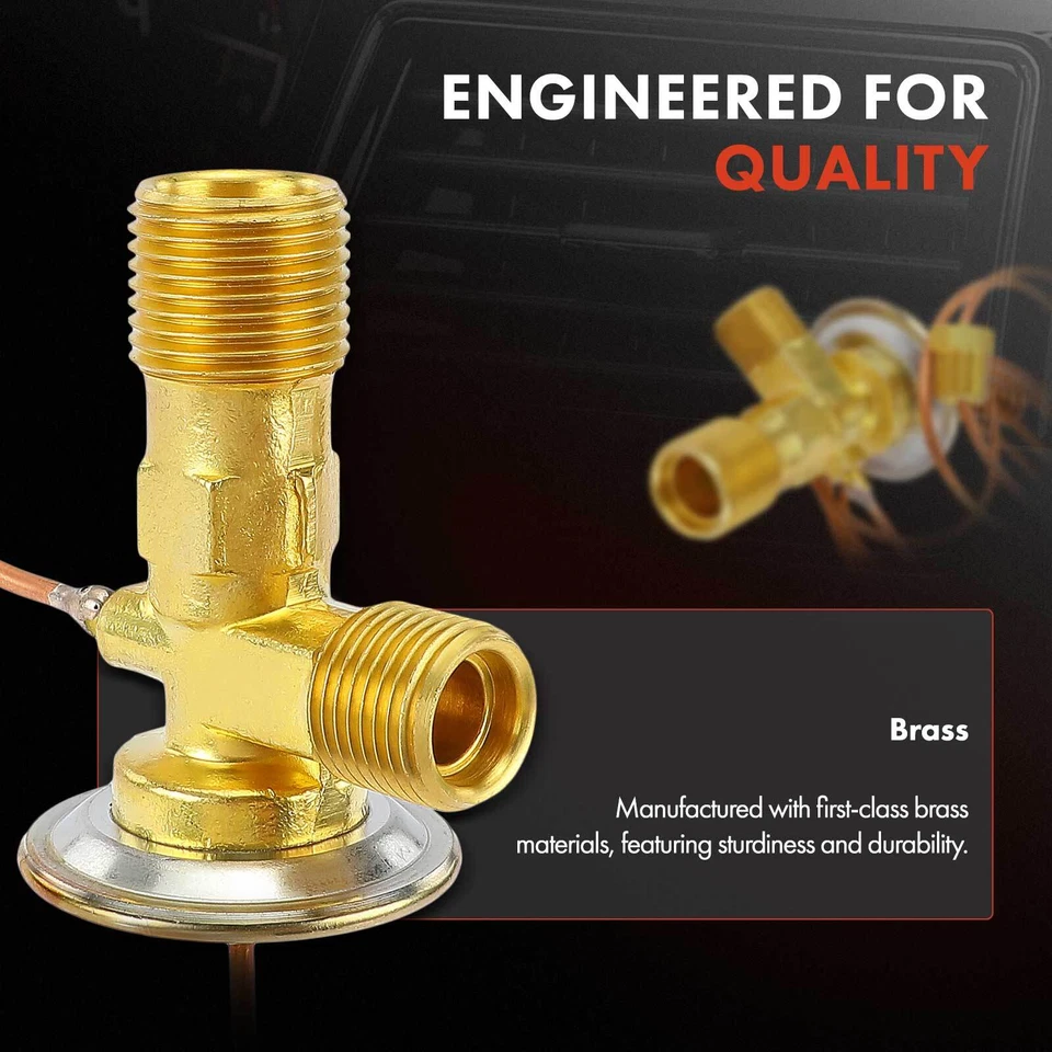 Válvula de expansão AC para Chevrolet C10 Pickup C10 Suburban 1969-1972 GMC Cadillac - Imagem 4 de 4