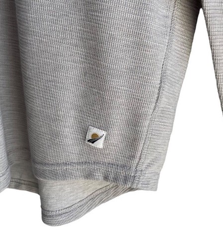 Fundamental Coast PCH Slub Raglan Sleeve Henley Long sleeve top XXL - Picture 4 of 9