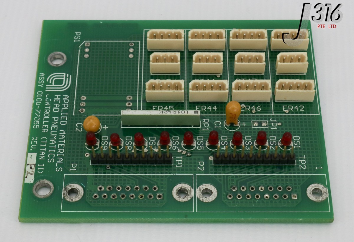 3種セット×10 14576 APPLIED MATERIALS PCB HEAD PNEU CONTROLLER (TITAN II) (PARTS