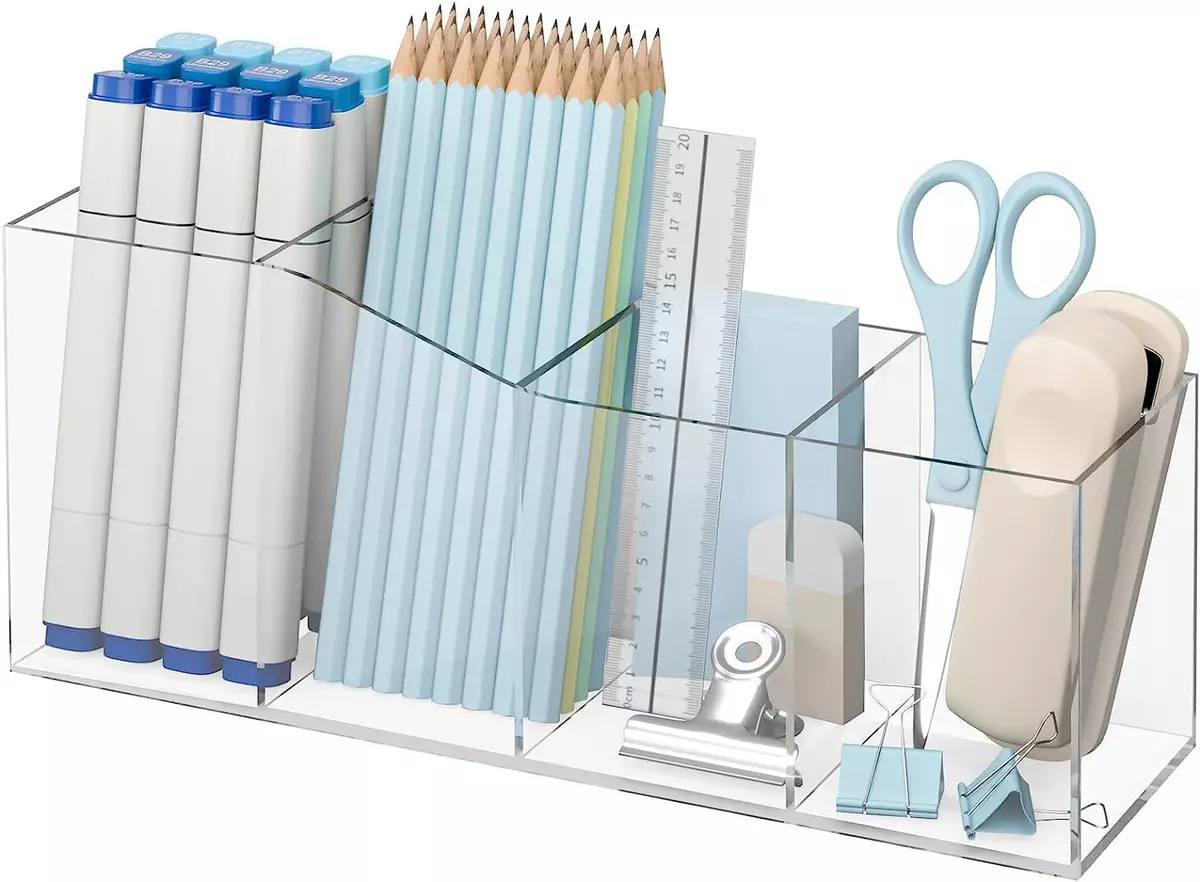  Acrylic Desk Organizers And Accessories With 13