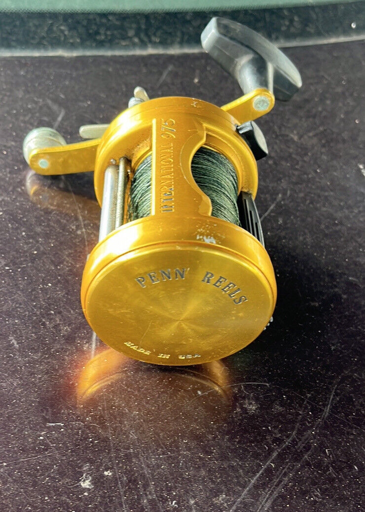 Penn International 975 Levelwind Casting Fishing Reel Made Penn International 975 Levelwind Casting Fishing Reel Made
