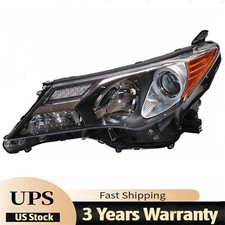 For 2013 2014 2015 Toyota RAV4 Halogen Headlight Headlamp Left Driver Side LH