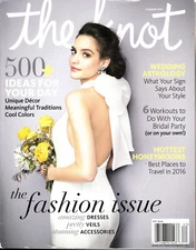 THE KNOT WEDDINGS,  SUMMER, 2016  THE FASHION ISSUE    Please check description