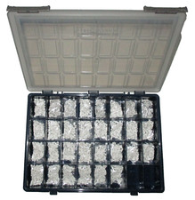 Cable Marker Kit (300 pcs) CSA 16 - 70mm² Chevron Cut Black/White Letters