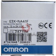 Brand New in Box Omron E3X-NA41F 2M E3XNA41F2M Photoelectric Sensor