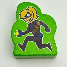 Secret Code 13+4 Green Wooden Secret Agent Replacement Pieces Parts