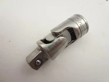 SNAP ON TOOLS SWIVEL / FLEX SOCKET ADAPTER  -- 3/8" DRIVE  --  CHROME  --  FU8A