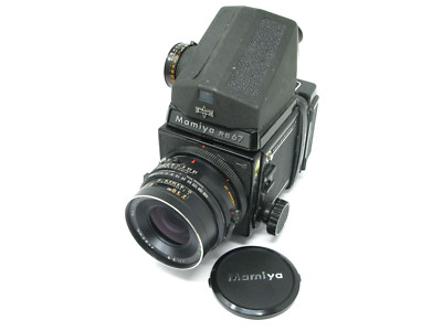 Mamiya RB67 Pro S analoge Mittelformat-Spiegelreflexkamera mit Objektiv 90 mm f3,8