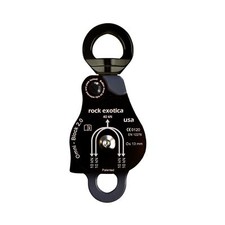 Rock Exotica Omni-Block 2.0" Swivel Pulley Black Double