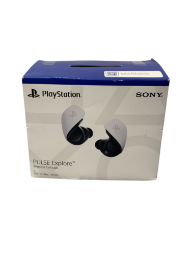 Sony PULSE Explore Wireless Gaming Earbuds - White , CFI-ZWE1 PS5 VG (READ) - Afbeelding 1 van 8