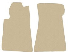 Vorne Fußmatten Velour Beige für Mercedes SLC SL C C107 coupe 1971-1989 14xRand