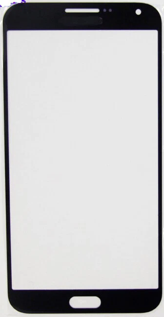 Lente de vidrio con pantalla frontal exterior NEGRA para Samsung Galaxy E5 E500F E500M Foto 2 de 3