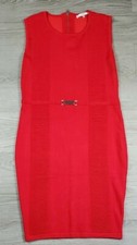 Sioni Strecth Red Knit Swwearer Dress size Medium 