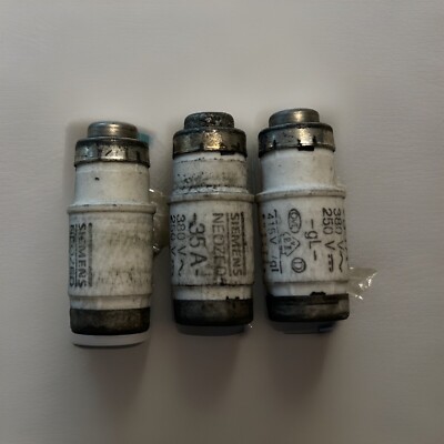 *QTY 3* Siemens 35AMP NEOZED Fuse 415V.       FB