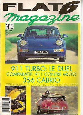 FLAT 6 5 FERRARI 348 TB PORSCHE 964 TURBO 3.3 RUF CTR 469CH FRERES ALMERAS