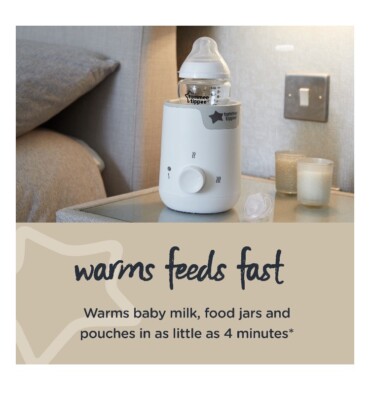 Tommee Tippee Easi-Warm Baby Bottle And Food Warmer NIB