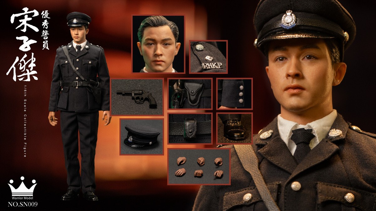Warrior Model 1980s 1/6 Royal Hong Kong Police officer Sung