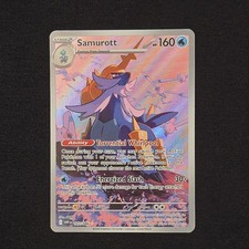 Pokémon TCG Samurott 107/086 Sv: White Flare Illustration Rare Holo 160HP on eBay