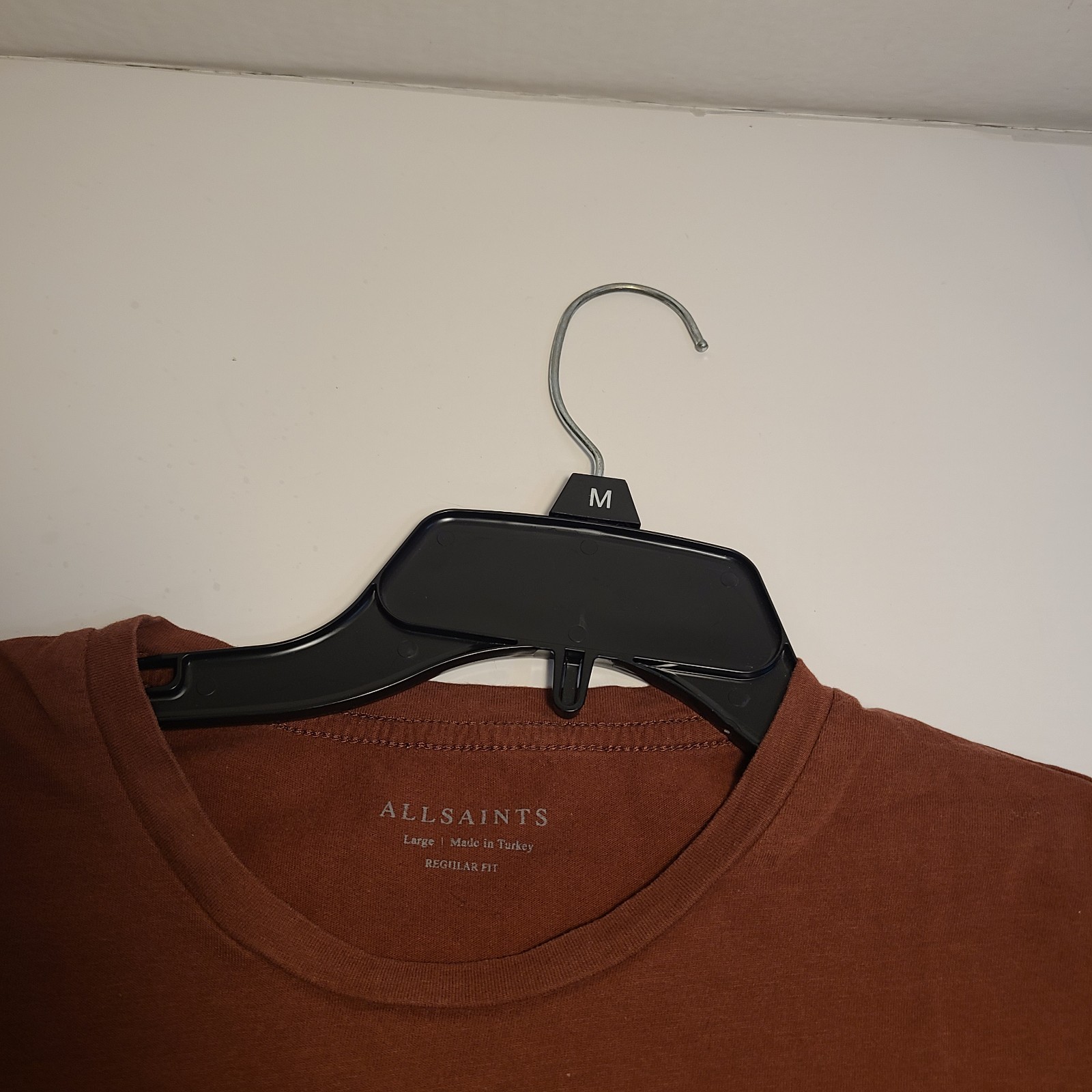 Allsaints Brace SS Crew Regular Fit Basic Brown T… - image 6