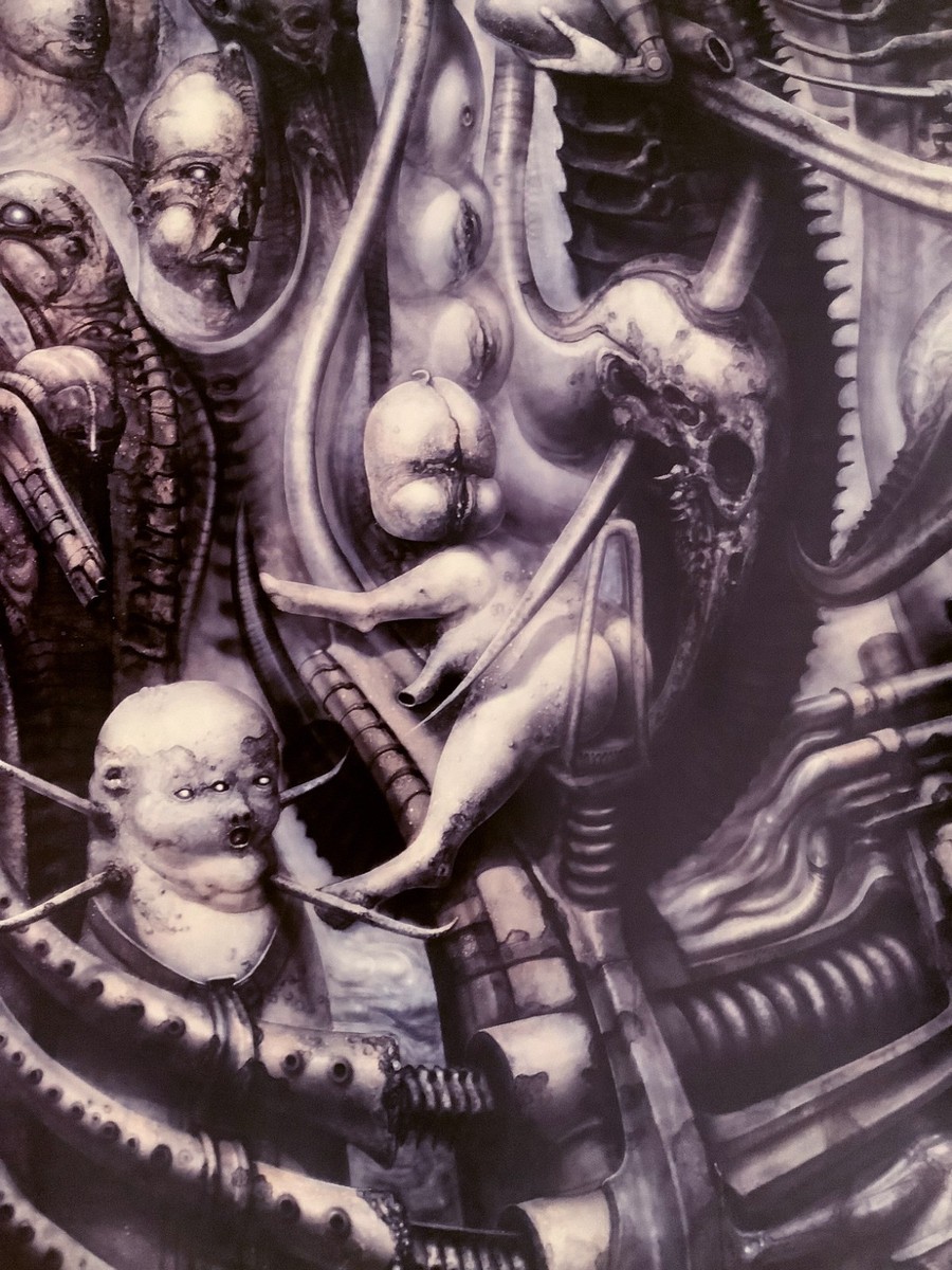 National Park' fine art poster by H.R. Giger (Huge!) | eBay