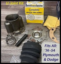 Vintage Nos 1936-1954 U-joint Kit Plymouth Dodge Mopar Detroit Convertible Boot