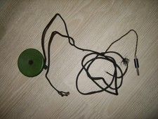 altes Stoffkabel mit Bananenstecker alte Kopfhörer Teile für Bastler