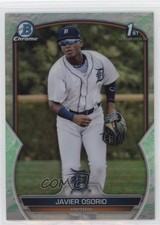 2023 Bowman Chrome Prospects Lunar Glow Refractor Javier Osorio #BCP-4 01wi