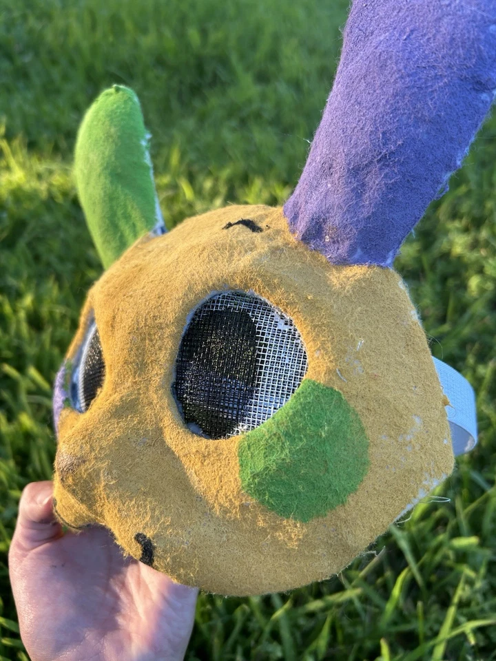 looey balloon dandys world therian mask / dandys world mask / animal mask - Image 3 of 4