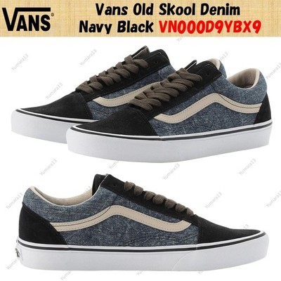 Vans Old Skool Denim Navy Black VN000D9YBX9 Herren Gr.