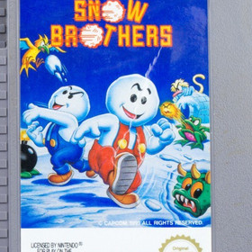 Snow Brothers Nintendo NES M&oacute;dulo PAL B 7L-ESP+