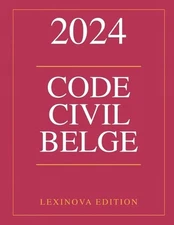 Code civil belge 2024 by Lexinova Edition (French) Paperback Book
