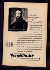 3w7841/ Reklame aus 1950 &ndash; VOIGTL&Auml;NDER Kameras