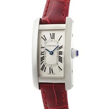 Cartier Tank American SM WSTA0016 Box Included Used JS1661 from JAPAN 8