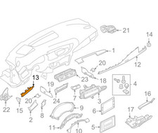 Audi A7 4G Instrument Dashboard Trim Panel 4G8853189APLE2 LHD NEW EURLICHE