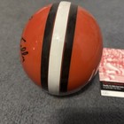 Leroy Kelly Signed Autographed Riddell Cleveland Browns Mini Helmet W Ticket — photo 6