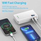 18W 10000mAh Power Bank Portable Fast Charger 18W Battery 2USB Battery Bank — photo 4