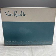 Vintage 50s VAN RAALTE Flextop 15 Encore 9 Nylon Stockings Seams New One Box