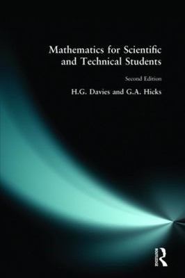 Mathematics for Scientific and Technical Students Paperback