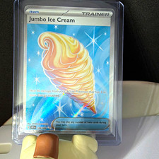 The Pokémon Company Jumbo Ice Cream 109/086 Crown Zenith Secret Rare Holo EN