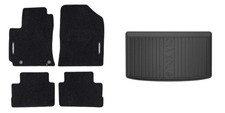 Frogum Fußmattensatz Autoteppich + Kofferraumwanne für Hyundai Kona OS OSE