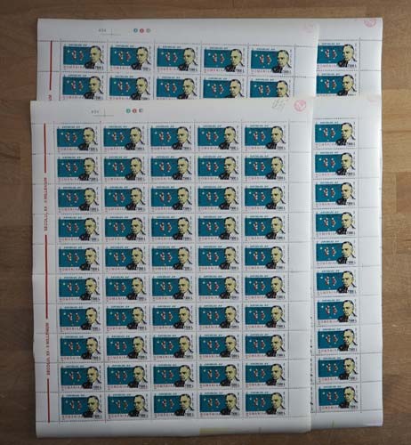 1999 Rumänien; 200 Serien 20. Jahrhundert, postfrisch/MNH, MiNr 5426/29, ME 1100 - Bild 6 von 9