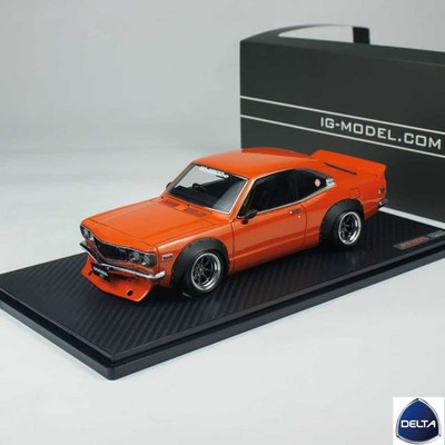 1/18 Ignition Model Ig  Mazda Savanna S124 Semi Works Orange Ig3731
