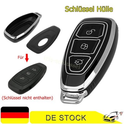 3Tasten Schlüssel Hülle für Ford Focus III S C-max Kuga Mondeo Fiesta 6 Ecosport