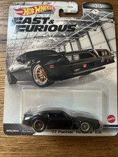 2019 Hot Wheels 1977 Pontiac Firebird Trans Am Fast and Furious Muscle